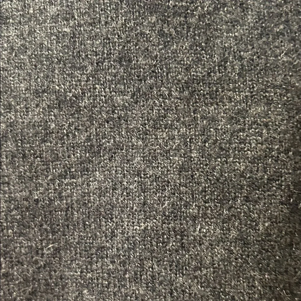 Banana Republic Lambswool Cashmere Brown Gray Crewneck Sweater Size Large